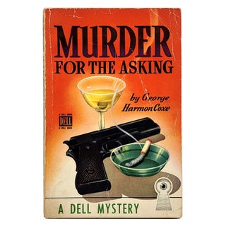Item #1060 Murder for the Asking [Dell Mapback]. George Harmon Coxe