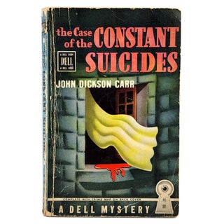 Item #1063 The Case of the Constant Suicides [Dell Mapback 91]. John Dickson Carr