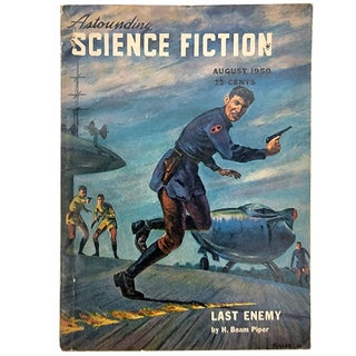 Item #1228 Astounding Science Fiction, Vol. XLV [45], No. 6, (August 1950) featuring Last Enemy,...