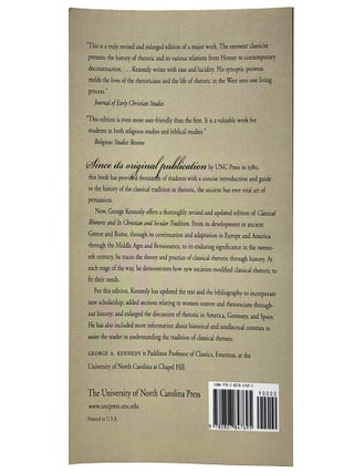 Classical Rhetoric & its Christian and Secular Tradition