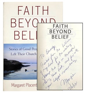 Item #1326 Faith Beyond Belief. Margaret Placentra Johnston