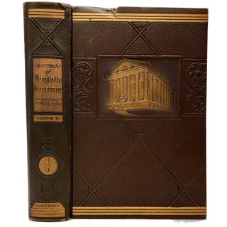 Item #1328 History of Virginia Democracy (Volume II). Robert C. Glass, Carter Glass Jr
