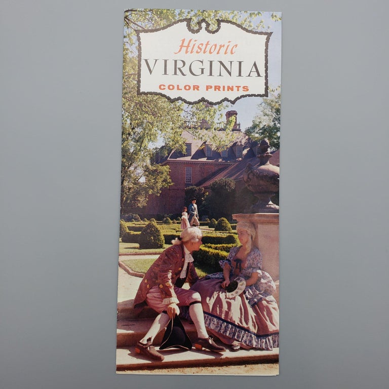 Item #133 Historic Virginia Color Prints [Colonial Williamsburg Advertisement]. The Baughman Company.
