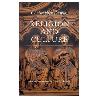 Item #1434 Religion and Culture. Christopher Dawson, with Gerald J. Russello