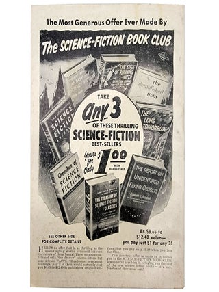 Future Science Fiction, No. 31 (Winter 1956), with Worlds Without End, One Small Room, Yesterday’s Heroes, The Man with Talent, Bingo and Bongo, and Mad Men of Science