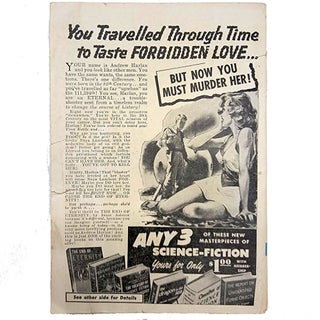 Future Science Fiction, No. 32 (Spring 1857), with Made to Order, Solitary, The In-Betweens, Sinful City, The Mile, and Nightmare Call