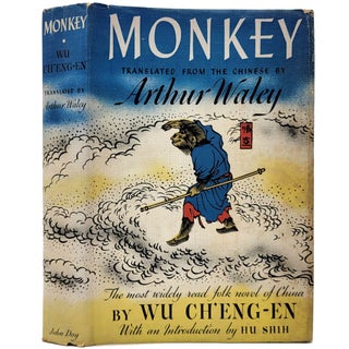 Item #1591 Monkey. with Hu Shih, Arthur Waley