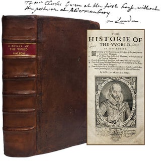 Item #214 The History of the World. Sir Walter RALEIGH, Ralegh