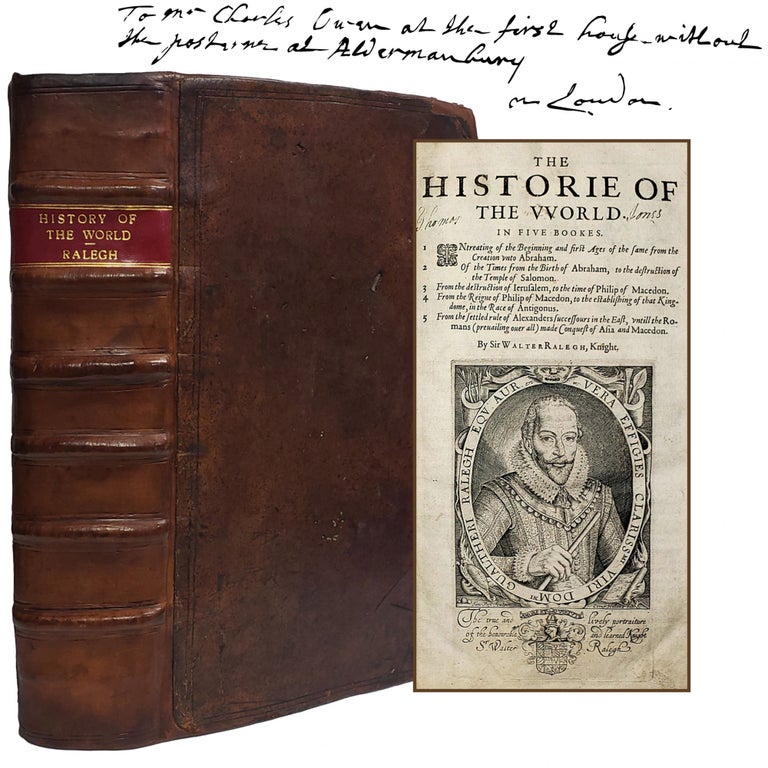 Item #214 The History of the World. Sir Walter RALEIGH, Ralegh.