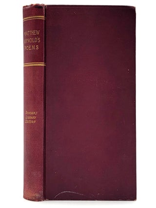Item #2313 The Poetical Works of Matthew Arnold [Standard Library Edition]. Matthew Arnold