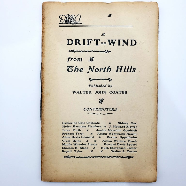 Item #242 Driftwind, Vol. 2, No. 2, September 1927. Walter John COATES.