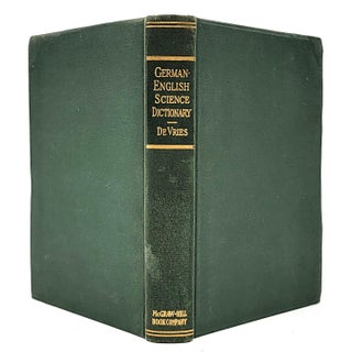 German-English Science Dictionary
