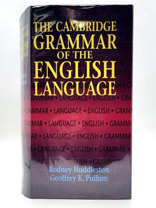 Item #2483 Cambridge Grammar of the English Language