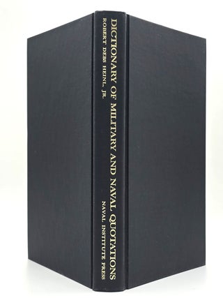 Dictionary of Military and Naval Quotations