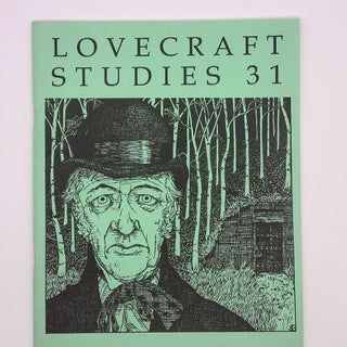 Item #293 Lovecraft Studies 31. Howard Phillips Lovecraft, Donald R. Burleson, Cecelia Drewer,...