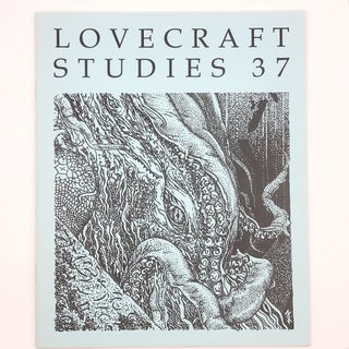 Item #299 Lovecraft Studies 37. Howard Phillips Lovecraft, Donald R. Burleson, Jr., Kenneth W....