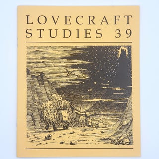 Item #301 Lovecraft Studies 39. Howard Phillips Lovecraft, Dan Clore, David A. Oakes, Robert D....