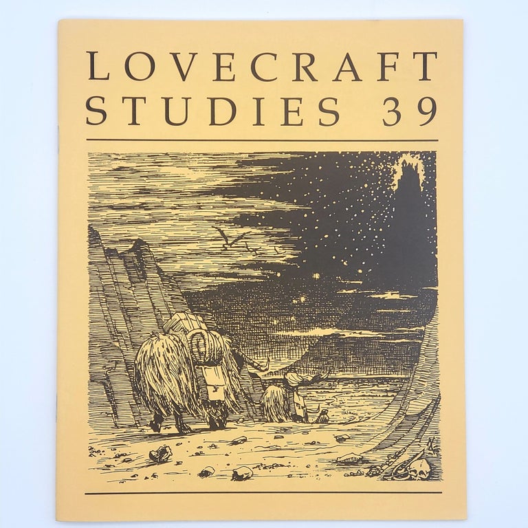 Item #301 Lovecraft Studies 39. Howard Phillips Lovecraft, Dan Clore, David A. Oakes, Robert D. Marten, Robert H. Waugh, S. T. Joshi.