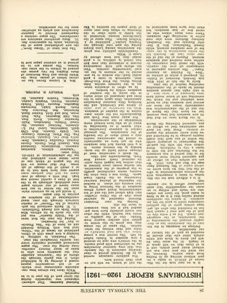 The National Amateur. Vol. XLVI, No. 3. January 1922. Featuring The Ferris Throne by Samuel Loveman,