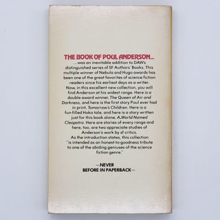 The Book of Poul Anderson [DAW Books No. 153]