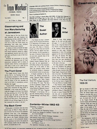 The Iron Worker, Volume XXVII, number 1 (Winter 1962-63)