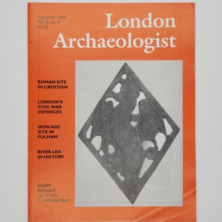 Item #439 London Archaeologist, Volume 8, Number 9 (Summer 1998) featuring Excavations at 14...
