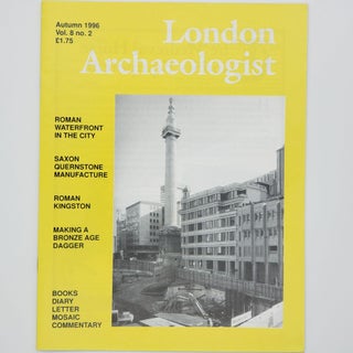 Item #447 London Archaeologist, Volume 8, Number 2 (Autumn 1996) featuring Current archaeological...