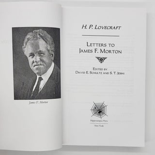 Letters to James F. Morton