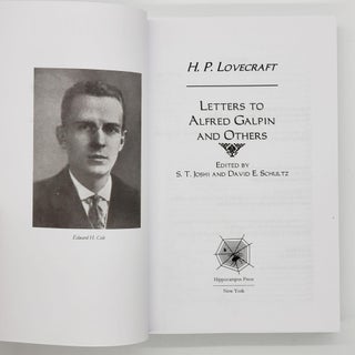 Letters to Alfred Galpin and Others
