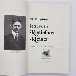 Letters to Rheinhart Kleiner