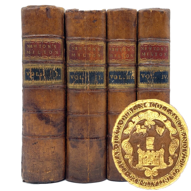 Item #476 Paradise Lost and Paradise Regained [in four volumes]. John Milton.