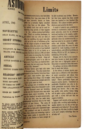 Astounding Science Fiction, Volume 35, Number 2 (April 1945)
