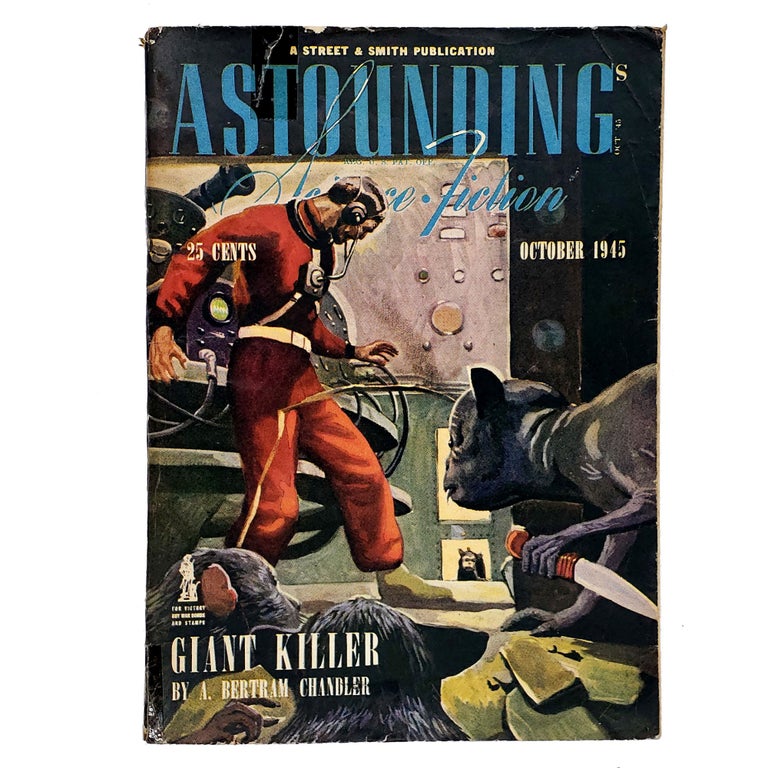 Item #481 Astounding Science Fiction, Volume 36, Number 2 (October 1945). John W. Campbell, Murry Leinster A. Bertram Chandler, S. S. Richardson, A. E. van Vogt, Lewis Padgett.