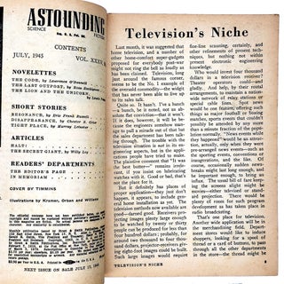 Astounding Science Fiction, Volume 35, Number 5 (July 1945)