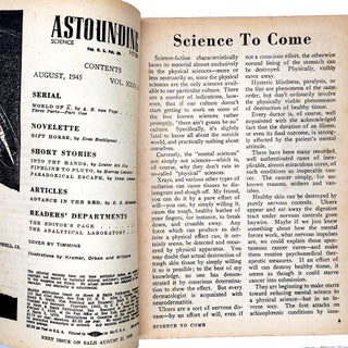 Astounding Science Fiction, Volume 35, Number 6 (August 1945)