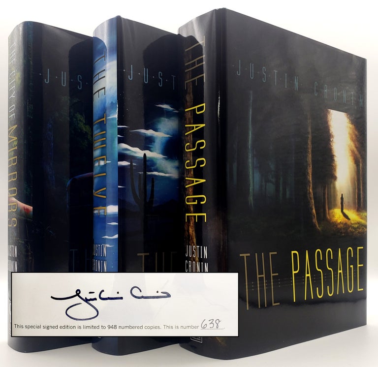 Item #536 The Passage Trilogy [The Passage, The Twelve, and City of Mirrors]. Justin Cronin.