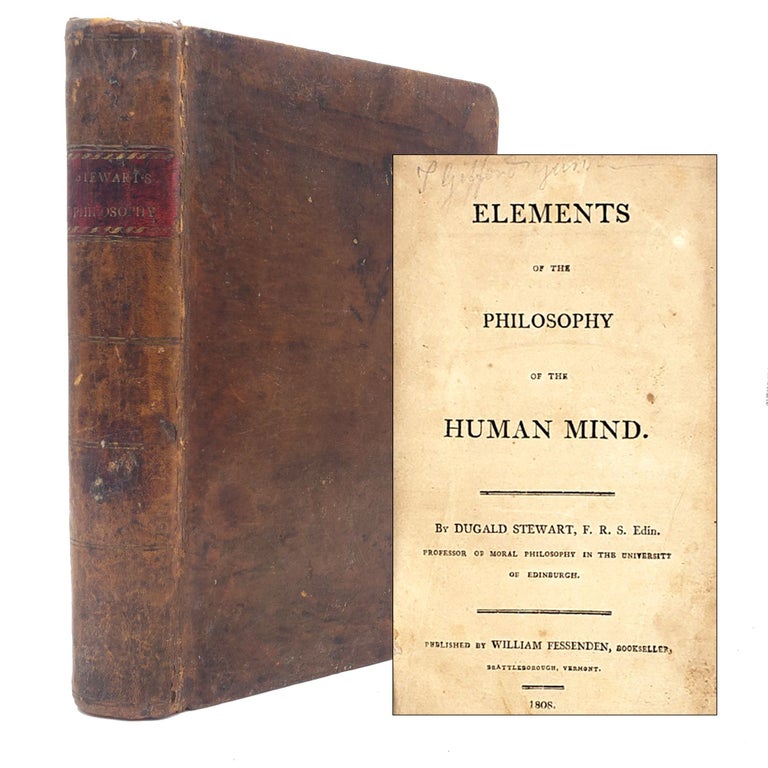 Item #556 Elements of the Philosophy of the Human Mind. Dugald Stewart.
