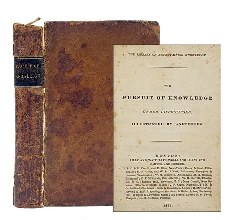 Item #565 The Pursuit of Useful Knowledge Under Difficulties. Anonymous, George L. Craik.