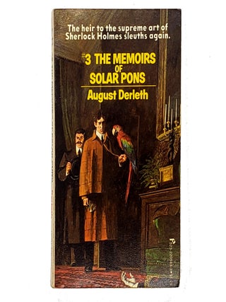 Item #590 The Memoirs of Solar Pons. August Derleth