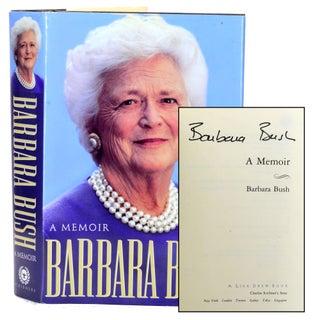 Item #626 A Memoir. Barbara Bush
