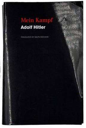 Item #648 Mein Kampf [Translated by Ralph Manheim]. Adolph Hitler