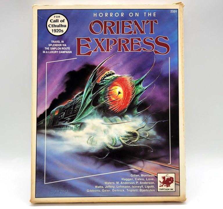 Item #684 Horror on the Orient Express [2331]. Marion Anderson, et. Al.