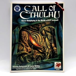 Item #693 Call of Cthulhu, 5th Edition [2336]. Sandy Peterson, Lynn Willis