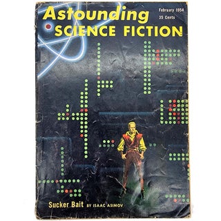 Item #718 Astounding Science Fiction, Vol. LII [52], No. 6, (February 1954) featuring Sucker Bait...