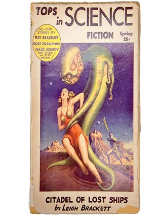 Item #738 Tops in Science Fiction (Spring 1953) featuring Citadel of Lost Ships, The Last...