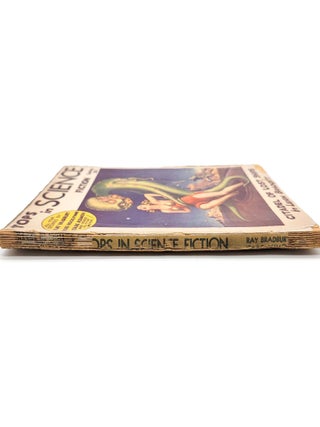 Tops in Science Fiction (Spring 1953) featuring Citadel of Lost Ships, The Last Martian, Castaways of Eros, The First Man on the Moon, Task to Lahri, The Million Year Picnic, The Rocketeers Have Shaggy Ears, and Black Friar of the Flame.