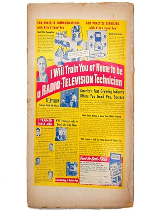 Tops in Science Fiction (Spring 1953) featuring Citadel of Lost Ships, The Last Martian, Castaways of Eros, The First Man on the Moon, Task to Lahri, The Million Year Picnic, The Rocketeers Have Shaggy Ears, and Black Friar of the Flame.