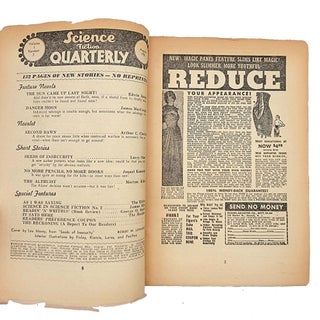 Science Fiction Quarterly, Vol. 1, No. 2 (August 1951) featuring The Sun Came Up Last Night!; Danger Moon; Second Dawn; Seeds of Insecurity; No More Pencils, No More Books; and The Altruist.