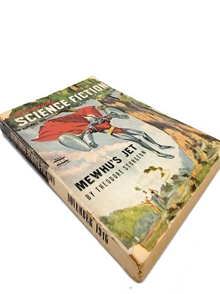 Astounding Science Fiction, Vol. XXXVIII (38), No. 3 (November 1946) featuring Mewhu's Jet, Hobbies, The Unforseen, Tower of Darkness, The Atom Dawns on the Navy Activity, and The Chronicles.