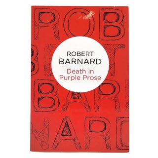 Item #771 Death in Purple Prose. Robert Barnard